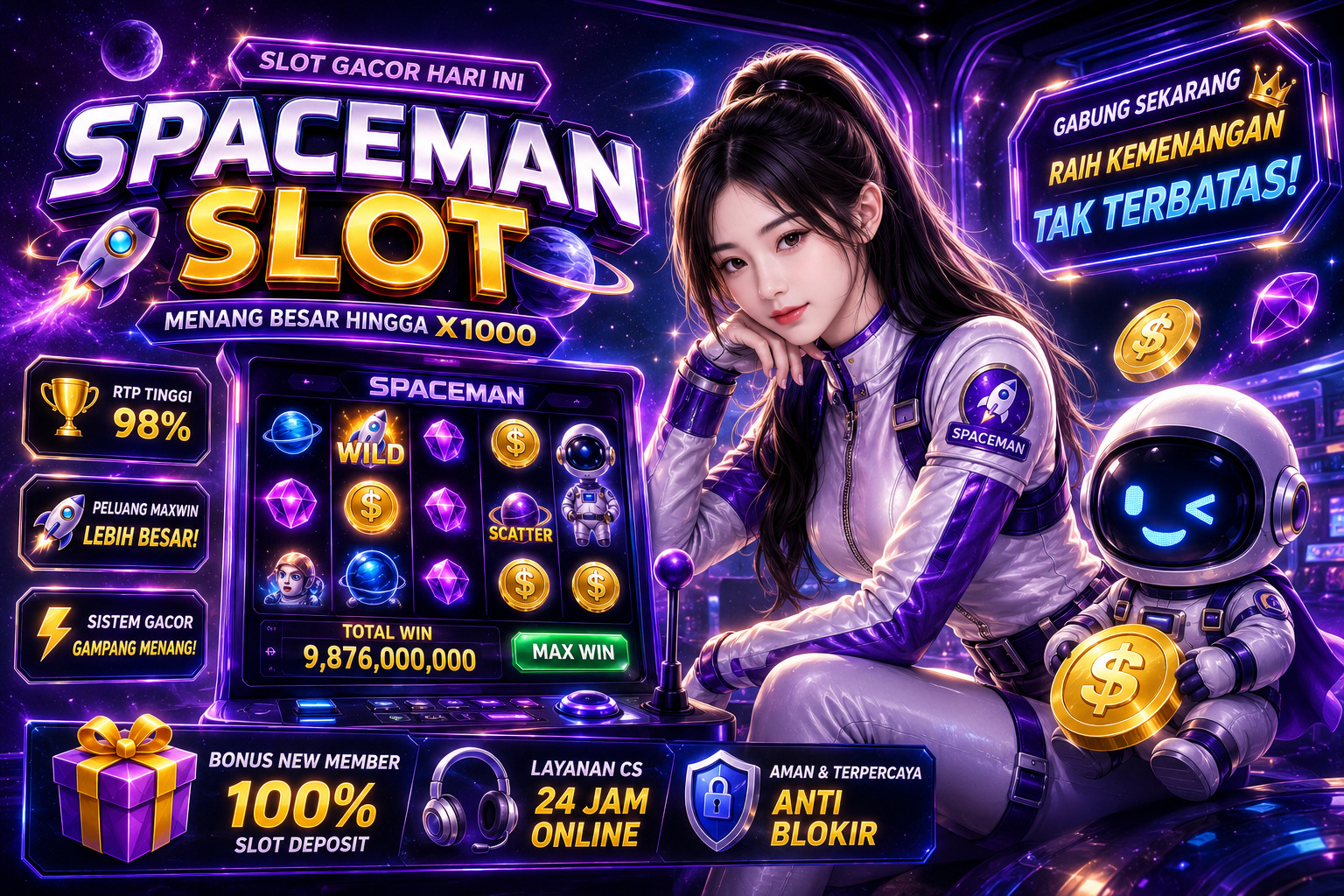 Mengenal Fitur Andalan yang Ada di Spaceman untuk Pengalaman Bermain Lebih Menarik